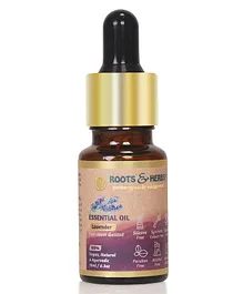 Roots And Herbs Pure Steam Distilled Lavender Essential Oil - 10 ml