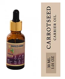 Roots And Herbs Carrot Seed Carrier Oil - 30 ml