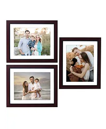 Collage Photo Frame Set Of 3 - Rosewood