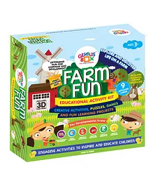 Genius Box 9 in 1 Farm Fun Activity Kit