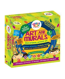 Genius Box 8 in 1 Art and Murals Activity Kit