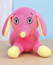 My Plush Toys Puppy Soft Toy Pink - Height 18 cm