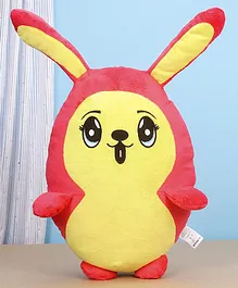 My Plush Toys Pup Soft Toy Pink and Yellow - Height 37 cm