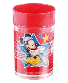 Joyo Disney Mickey Double Wall Ocean Glass Red- 200 ml
