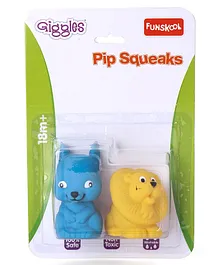 Giggles Pip Squeaks Bath Toys Pack of 2 - Multicolor