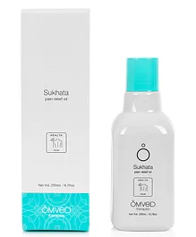 Omved Sukhata Vegan Ayurvedic Pain Relief Massage Oil - 200 ml