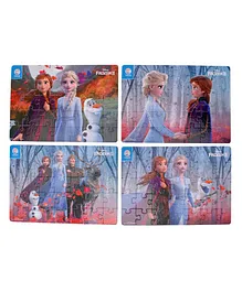 Disney Frozen 4 in 1 Jigsaw Puzzle - 140 pieces