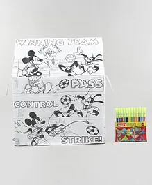 Mickey Mouse And Friends Colouring Hut - Multicolour