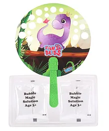 Bubble Magic Fan Bubs Dinosaur- Multicolor
