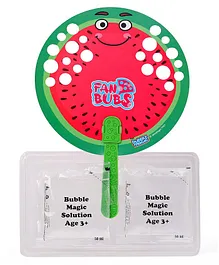 Bubble Magic Fan Bubs Watermelon- Red & Green