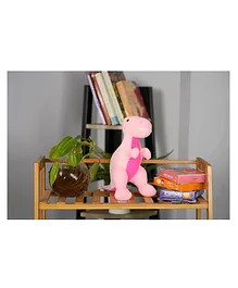 Furrendz Dinosaur Soft Toy Pink - Height 25 cm