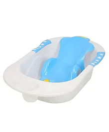 Zyamalox Dolphin Bath Tub With Sling - Blue