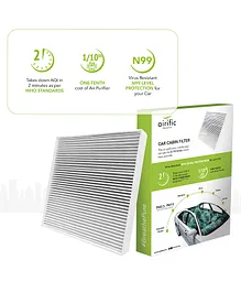 Airific Toyota Corolla Car Cabin Filter - White