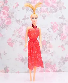 Vijaya Impex Miss India Fashion Doll With Accessories Red - Height 27 cm (Color and Print May Vary)
