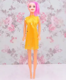 Vijaya Impex Fashion Doll Yellow - Height 27 cm