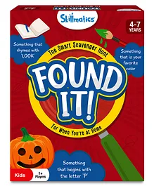 Skillmatics Card Game - Found It Home Edition Scavenger Hunt for Kids Fun Family Game Ages 4 to 7