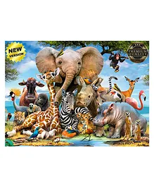Chocozone Wildlife Wooden Jigsaw Puzzle - 1000 Pieces
