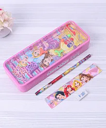 Barbie Pencil Box With Lock Code Pink (Color & Print May Vary)