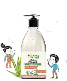 Koparo Clean Hand Wash Aloe & Greentea pH Balanced & Hypoallergenic Infused with Tea Tree Essential Oil  Glycerin - 500 ml