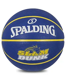 Spalding Slamdunk Rubber Basketball Size 6 - Blue