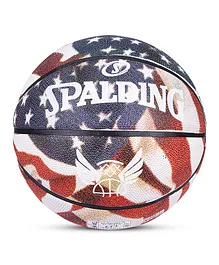 Spalding Flight Star & Strips Basketball Size 7 - Multicolour