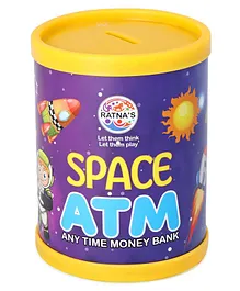 Ratnas Unicorn ATM Money Bank - Yellow Purple
