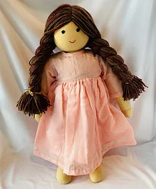 Cuddle n Care Handmade Doll Height 30 cm - (Design & Color May Vary)