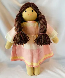 Cuddle n Care Handmade Doll Height 30 cm - (Design & Color May Vary)