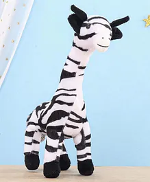 Chun Mun Stuff Zui Giraffe Soft Toy Black And White - Height 27 cm 