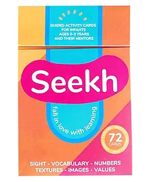 Seekh Interactive Learning Flash Cards Multicolor - 72 Cards
