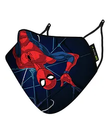 Airific Marvel Spiderman Spidy Face Mask Medium - Multicolor