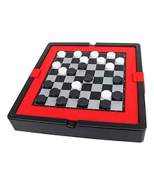 Toyshine Checkers Board Game - Multicolour