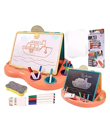 Toyshine My First Art Painting Learning Tabletop Easel Board - Orange