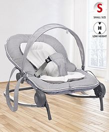 Baby Rocker Cum Bouncer - Light Grey