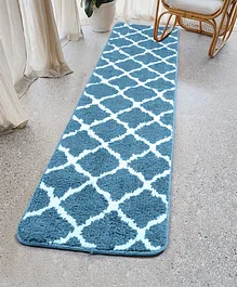Saral Home Anti Slip Bedside Kitchen Floor Runner - Turquoise