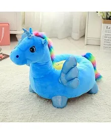 KIDS WONDERS Unicorn With Wings Sofa Chair - Blue