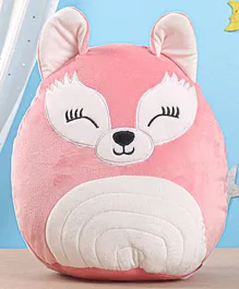 Fuzzbuzz Fox Soft Toy Pink White - Height 23 cm