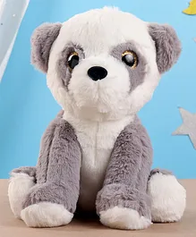 Fuzzbuzz Panda Soft Toy with Glitter Eyes Grey - Height 28 cm