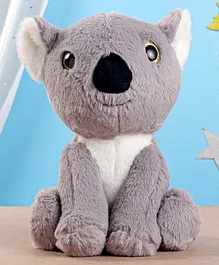 Fuzzbuzz Koala Soft Toy with Glitter Eyes Grey - Height 28 cm