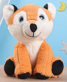 Fuzzbuzz Fox Soft Toy with Glitter Eyes Orange - Height 28 cm