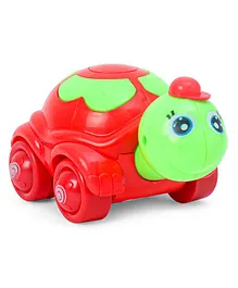 Shooting Star Friction Powered Turtle Shaped Vehicle (Color May Vary)
