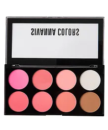 Sivanna Colors 8 Shades Ultra Blush Palette No 2 - 16 gm