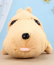 EDU KIDS TOYS Happy Dog Soft Toy Brown - Length 25 cm
