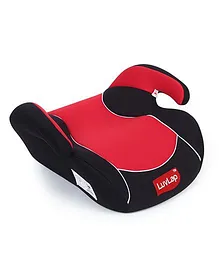 LuvLap Backless Booster Baby Car Seat Red - 18227