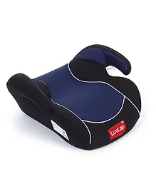 LuvLap Backless Booster Baby Car Seat Blue - 18228