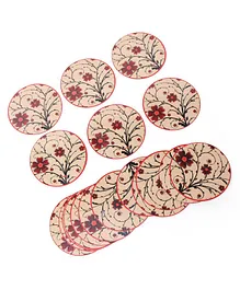 Karmallys Printed Paper Plates Multicolor - Pack Of 20