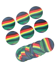 Karmallys Printed Paper Plates Multicolor - Pack Of 20