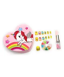 Tera13 Unicorn Vanity Box (Nail Art Lipstick Pen) - Multicolor Pack of 3