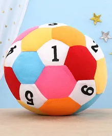 Funzoo Number Printed Soft Toy Ball Multicolor - 15 cm