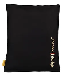 Shenaro Lifestyle's Cotton Organic And Eco-Friendly With Treated Whole Grains And Lavender Pain Relief Wheat Bag - Black
